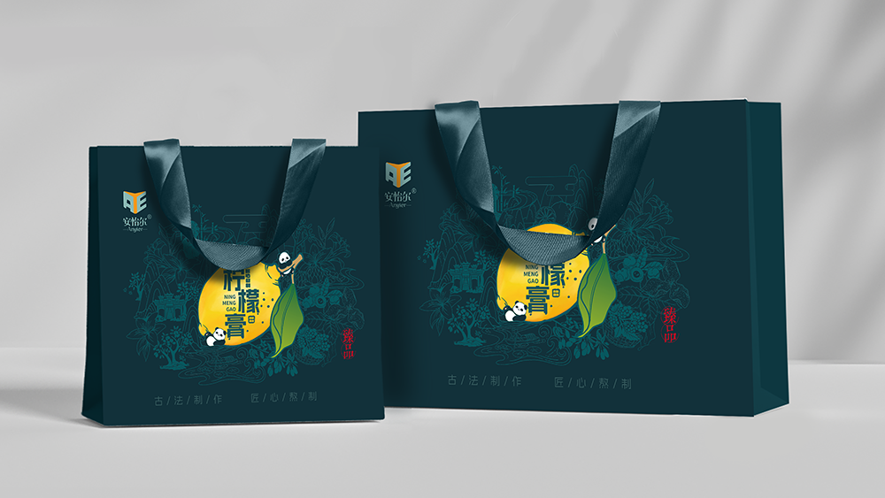 柠檬膏礼盒包装设计